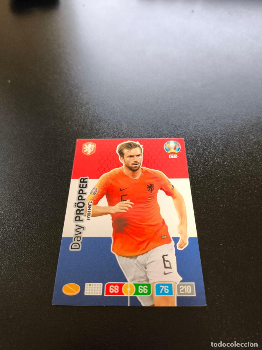 Cromos de F&uacute;tbol: 235 Davy Pr&ouml;pper HOLANDA NETHERLANDS PANINI ADRENALYN XL EURO 2020 EUROCOPA NO LIGA ESTE