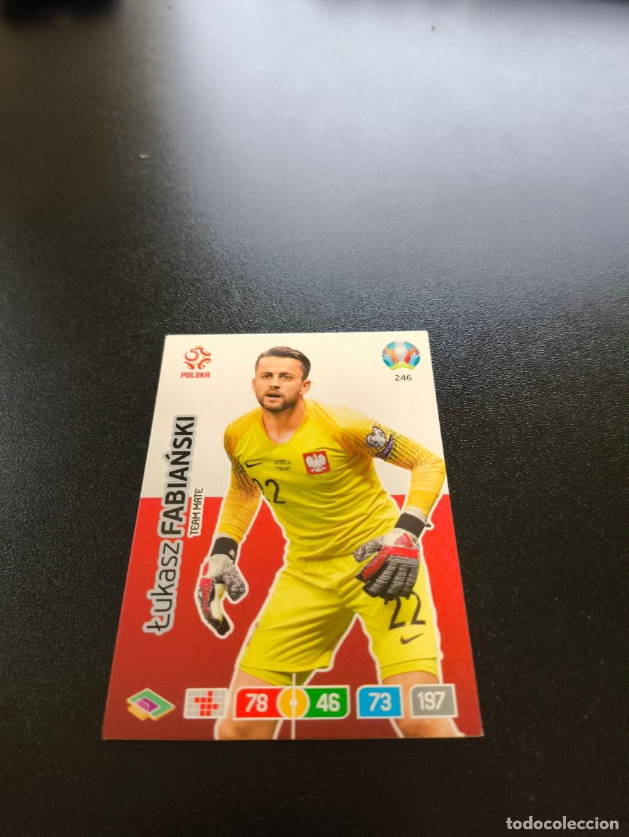Cromos de F&uacute;tbol: 246 Lukasz Fabiański POLONIA POLAND PANINI ADRENALYN XL EURO 2020 EUROCOPA NO LIGA ESTE