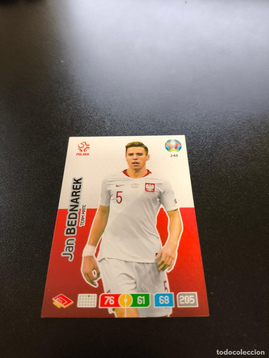 Cromos de F&uacute;tbol: 248 Jan Bednarek POLONIA POLAND PANINI ADRENALYN XL EURO 2020 EUROCOPA NO LIGA ESTE