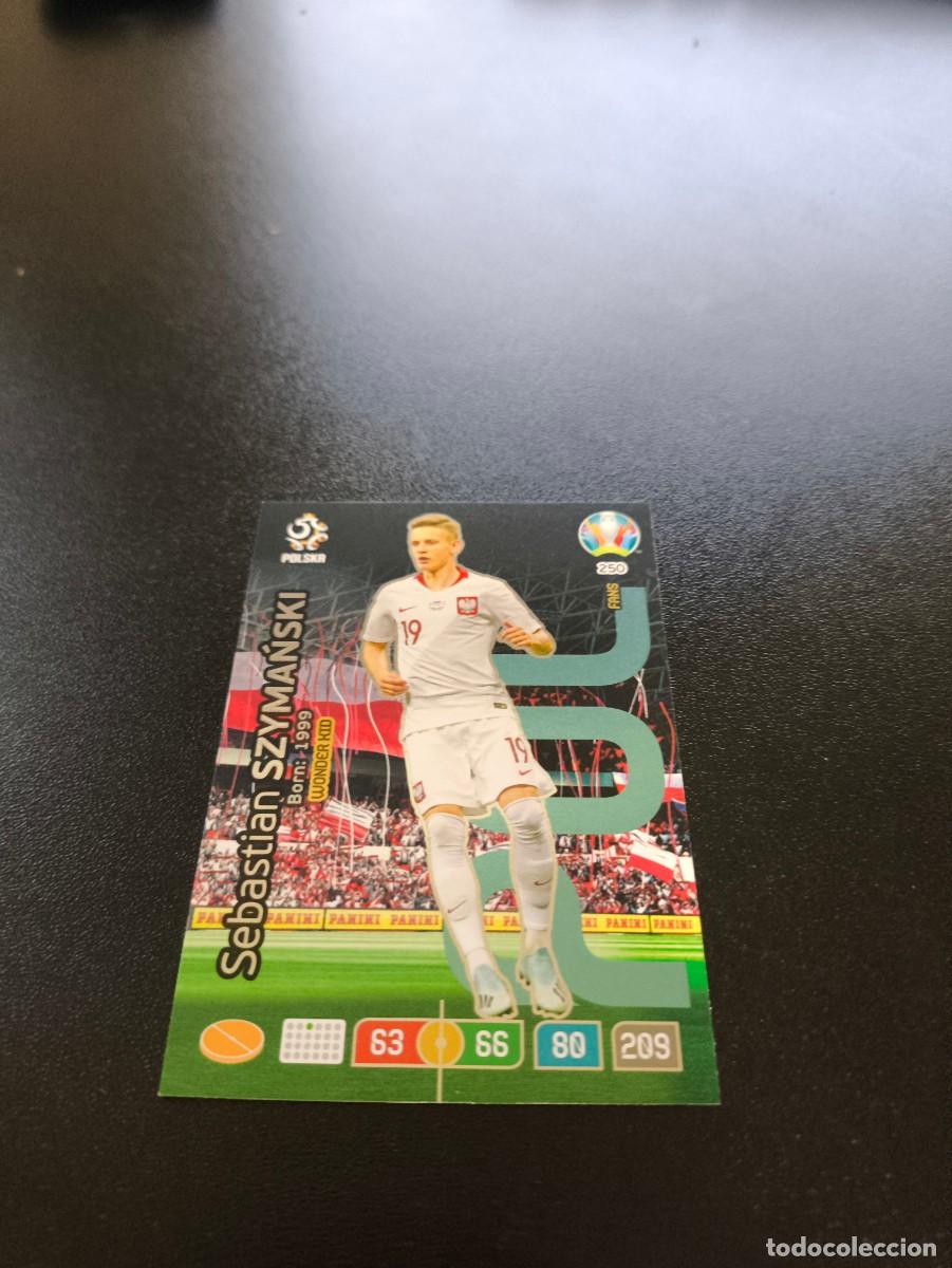 Cromos de F&uacute;tbol: 250 Szymański WONDER KID POLONIA POLAND PANINI ADRENALYN XL EURO 2020 EUROCOPA NO LIGA ESTE