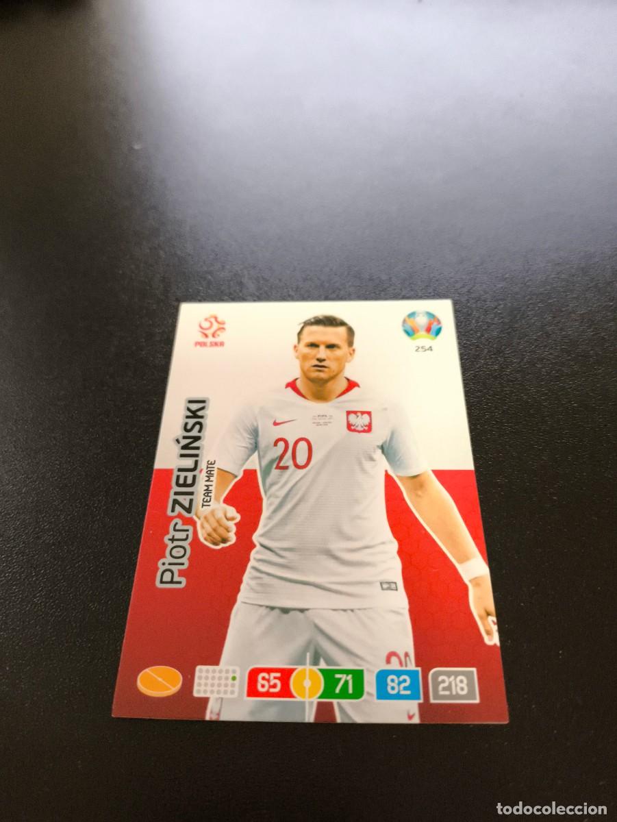 Cromos de F&uacute;tbol: 254 Piotr Zieliński POLONIA POLAND PANINI ADRENALYN XL EURO 2020 EUROCOPA NO LIGA ESTE