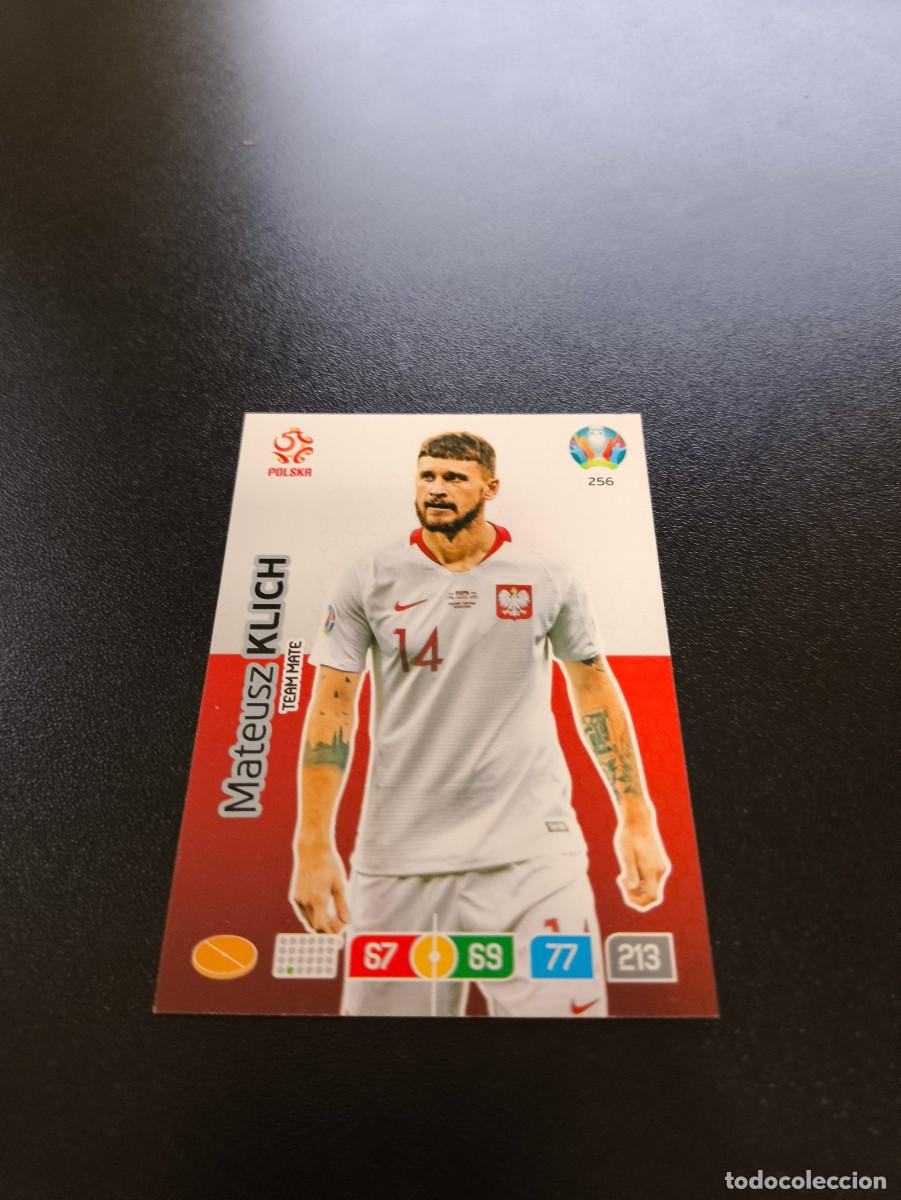 Cromos de F&uacute;tbol: 256 Mateusz Klich POLINIA POLAND PANINI ADRENALYN XL EURO 2020 EUROCOPA NO LIGA ESTE