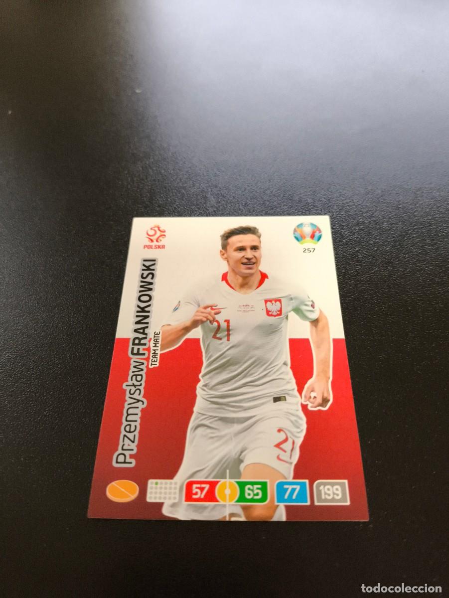 Cromos de F&uacute;tbol: 257 Przemysław Frankowski POLONIA POLAND PANINI ADRENALYN XL EURO 2020 EUROCOPA NO LIGA ESTE
