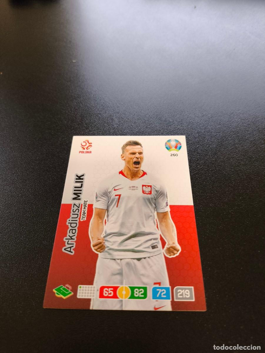 Cromos de F&uacute;tbol: 260 Arkadiusz Milik POLONIA POLAND PANINI ADRENALYN XL EURO 2020 EUROCOPA NO LIGA ESTE