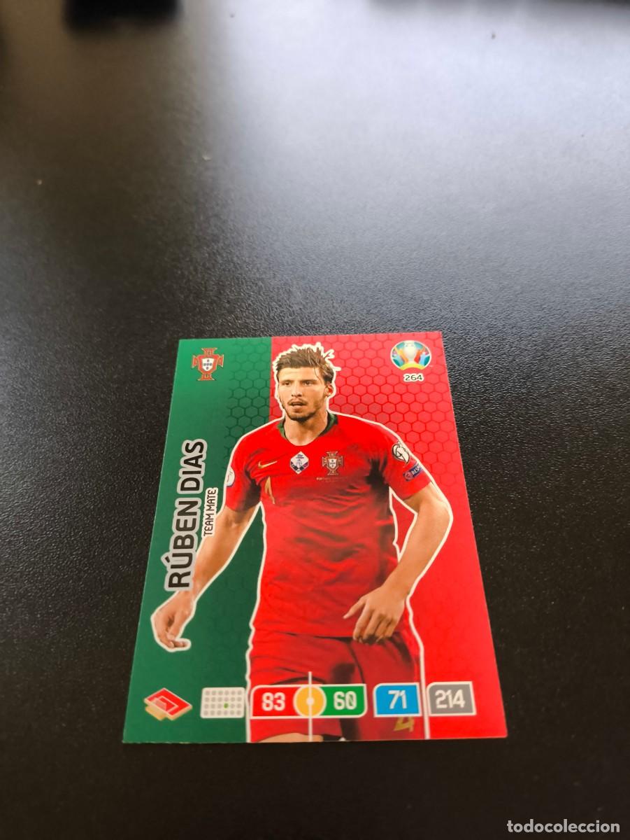 Cromos de F&uacute;tbol: 264 R&uacute;ben Dias PORTUGAL PANINI ADRENALYN XL EURO 2020 EUROCOPA NO LIGA ESTE
