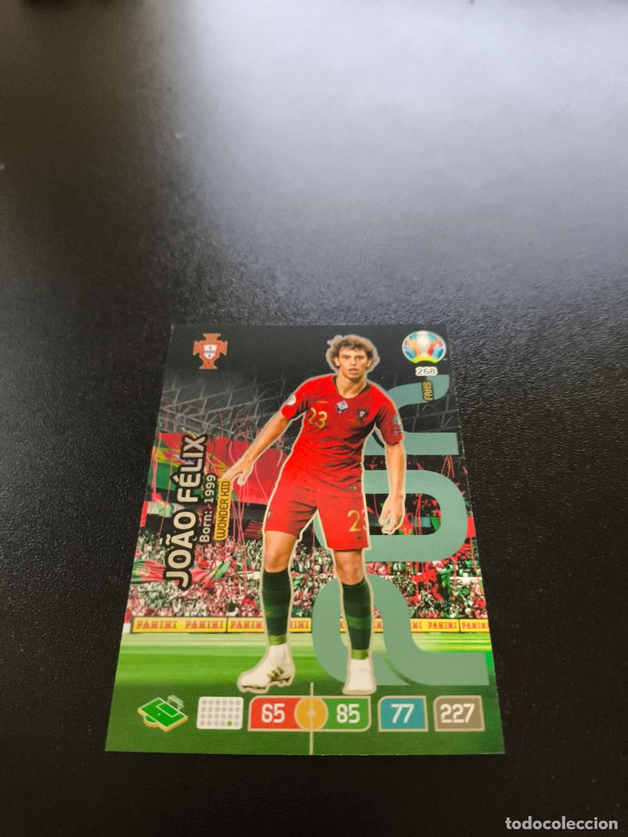 Cromos de F&uacute;tbol: 268 Jo&atilde;o F&eacute;lix WONDER KID PORTUGAL PANINI ADRENALYN XL EURO 2020 EUROCOPA NO LIGA ESTE