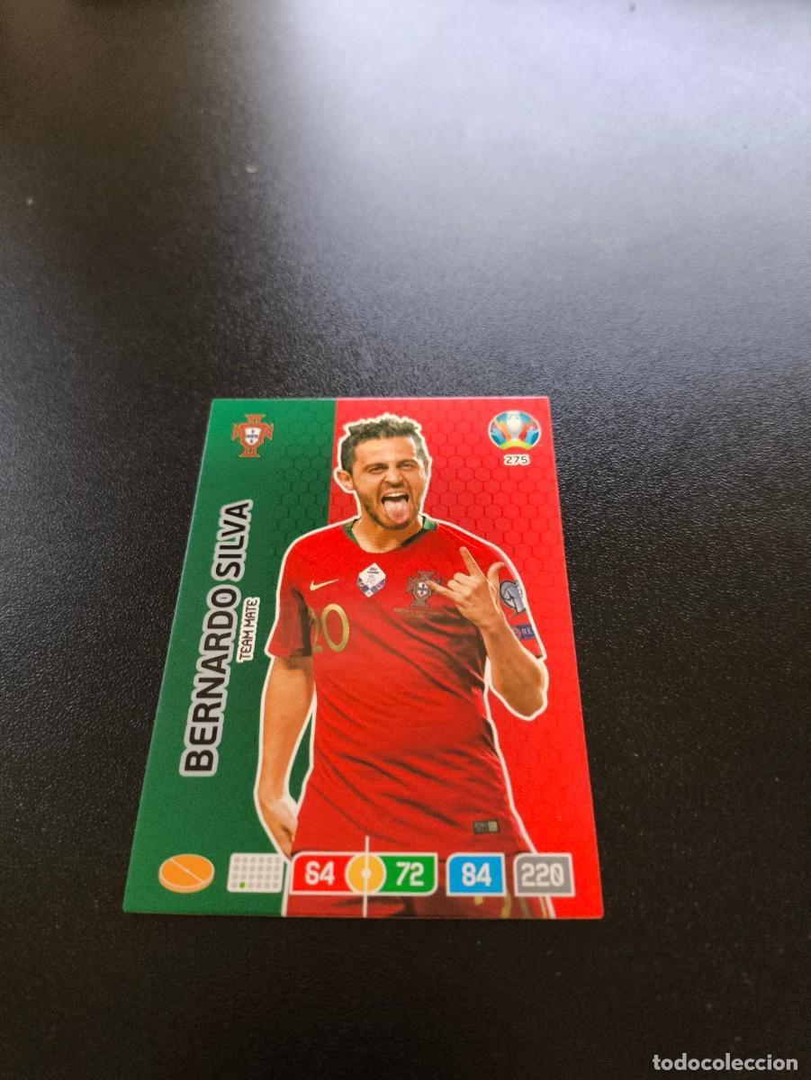 Cromos de F&uacute;tbol: 275 Bernardo Silva PORTUGAL PANINI ADRENALYN XL EURO 2020 EUROCOPA NO LIGA ESTE