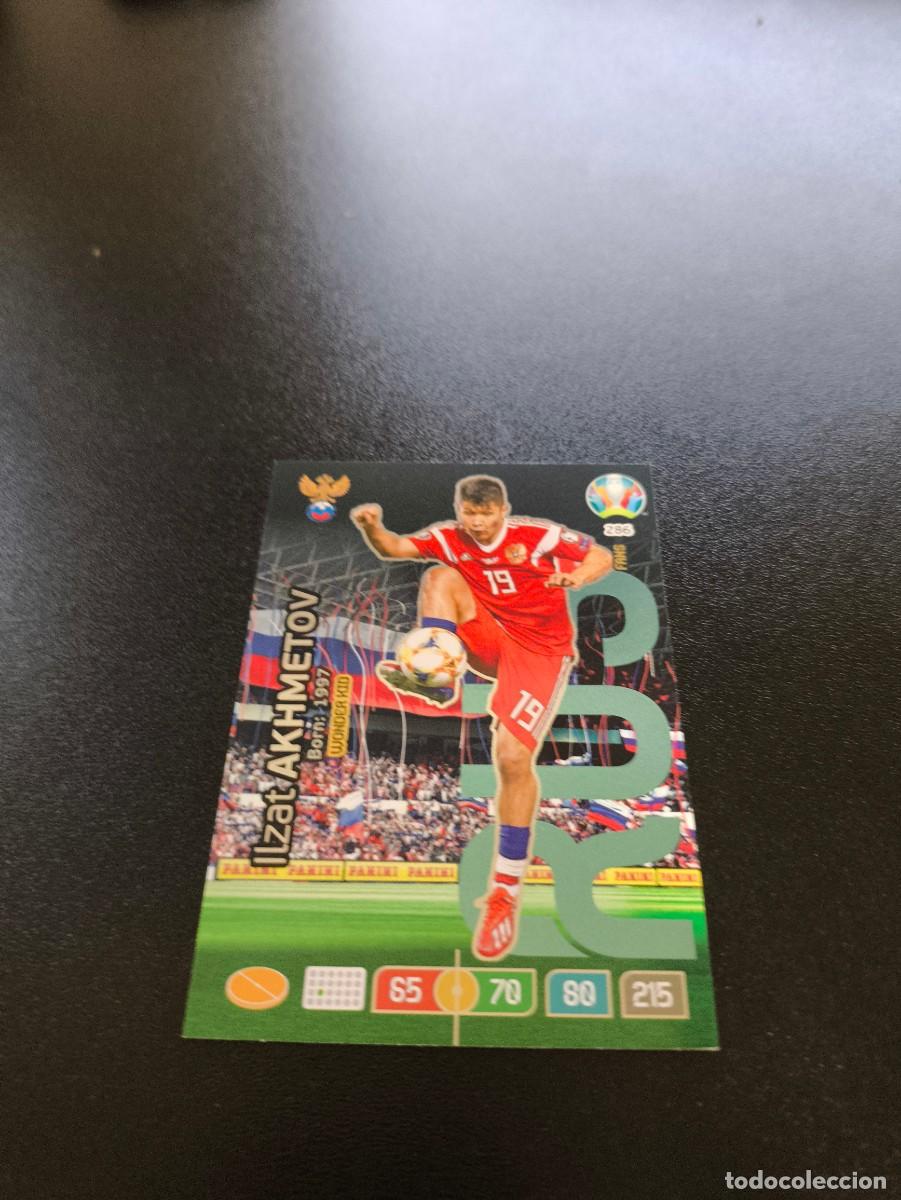 Cromos de F&uacute;tbol: 286 Ilzat Akhmetov WONDER KID RUSIA RUSSIA PANINI ADRENALYN XL EURO 2020 EUROCOPA NO LIGA ESTE