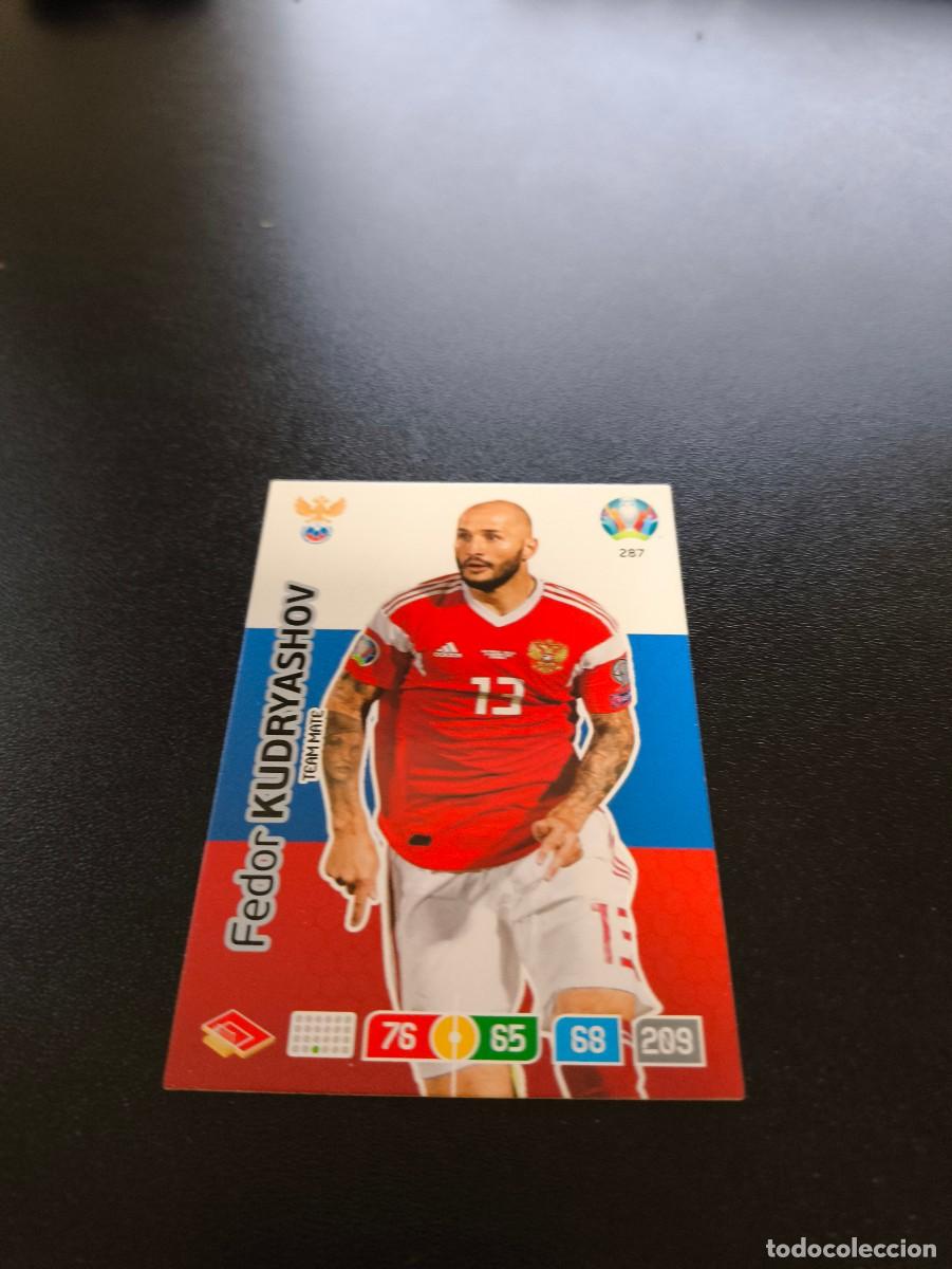 Cromos de F&uacute;tbol: 287 Fedor Kudryashov RUSIA RUSSIA PANINI ADRENALYN XL EURO 2020 EUROCOPA NO LIGA ESTE