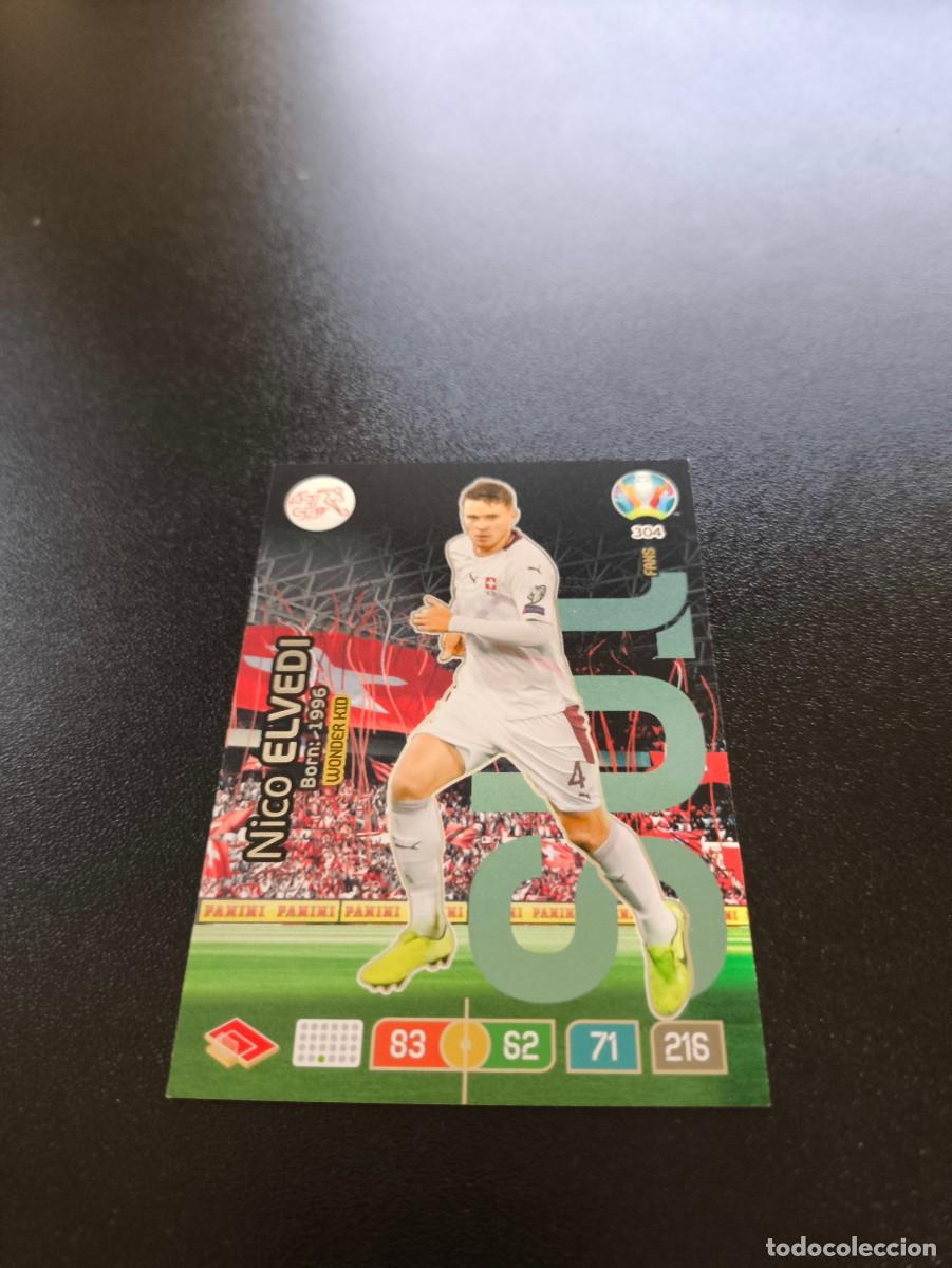 Cromos de F&uacute;tbol: 304 Nico Elvedi WONDER KID SUIZA SWITZERLAND PANINI ADRENALYN XL EURO 2020 EUROCOPA NO LIGA ESTE