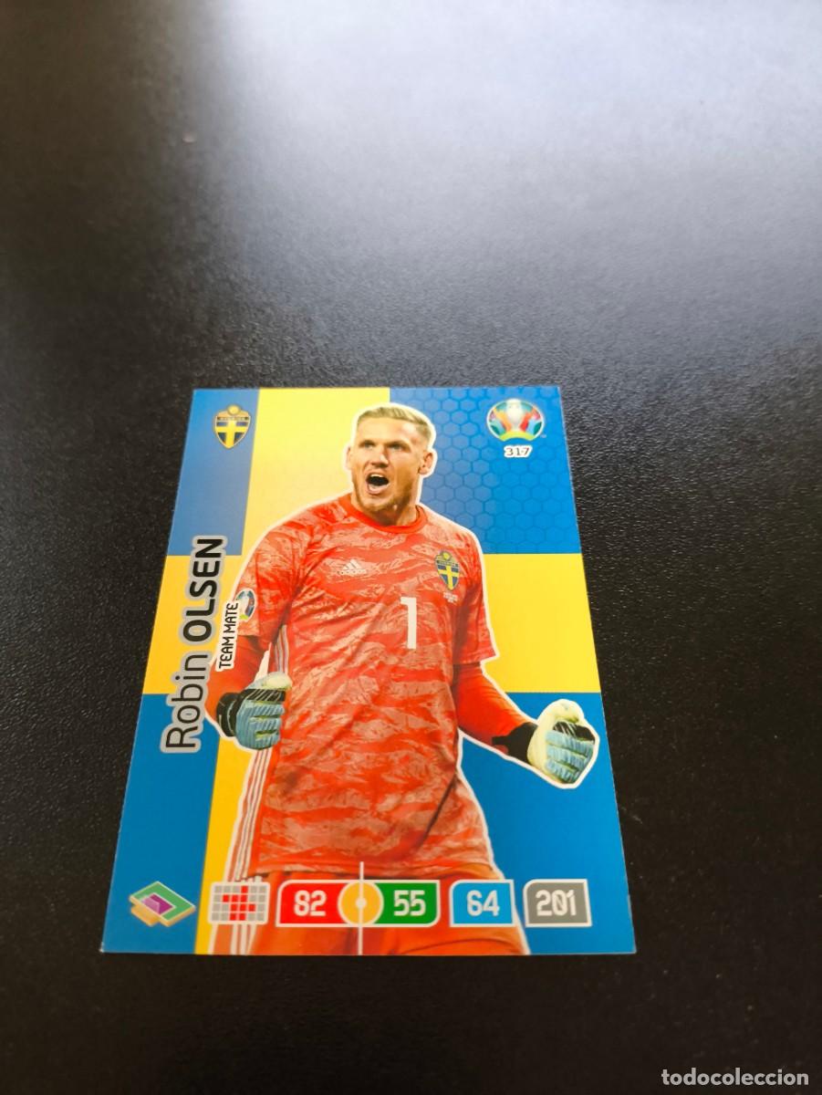 Cromos de F&uacute;tbol: 317 Robin Olsen SUECIA SWEDEN PANINI ADRENALYN XL EURO 2020 EUROCOPA NO LIGA ESTE