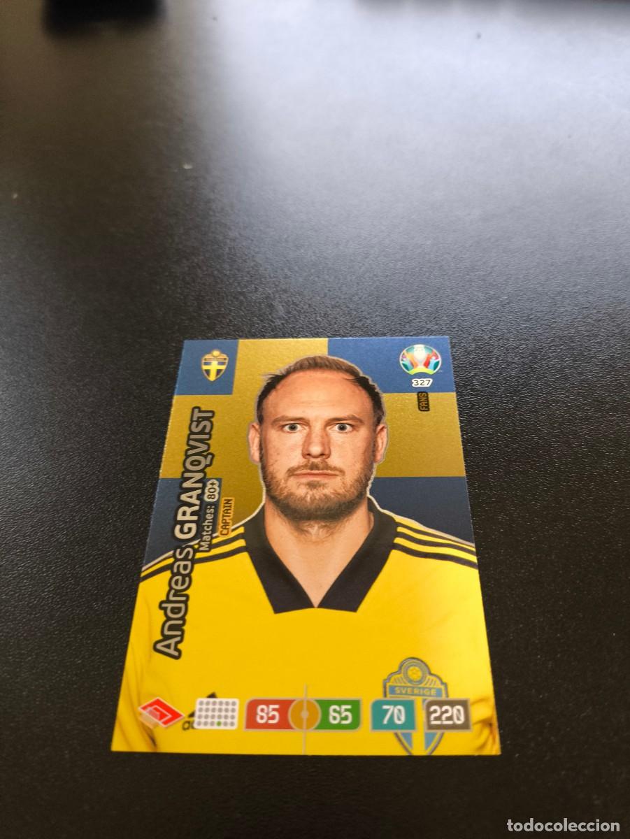Cromos de F&uacute;tbol: 327 Andreas Granqvist CAPTAIN SUECIA SWEDEN PANINI ADRENALYN XL EURO 2020 EUROCOPA NO LIGA ESTE