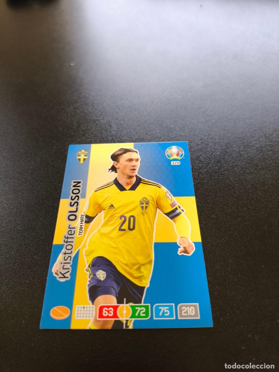 Cromos de F&uacute;tbol: 328 Kristoffer Olsson SUECIA SWEDEN PANINI ADRENALYN XL EURO 2020 EUROCOPA NO LIGA ESTE