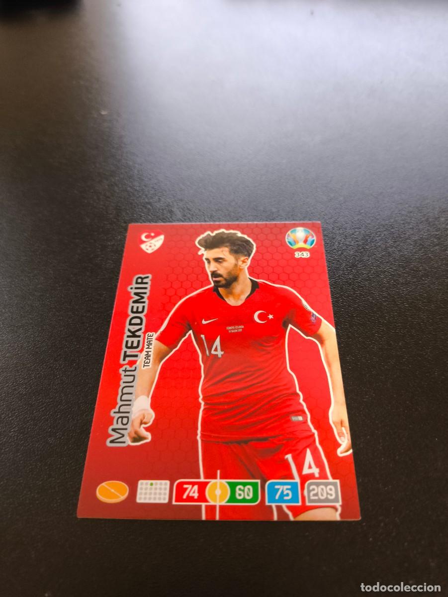 Cromos de F&uacute;tbol: 343 Mahmut Tekdemir TURQUIA TURKEY PANINI ADRENALYN XL EURO 2020 EUROCOPA NO LIGA ESTE