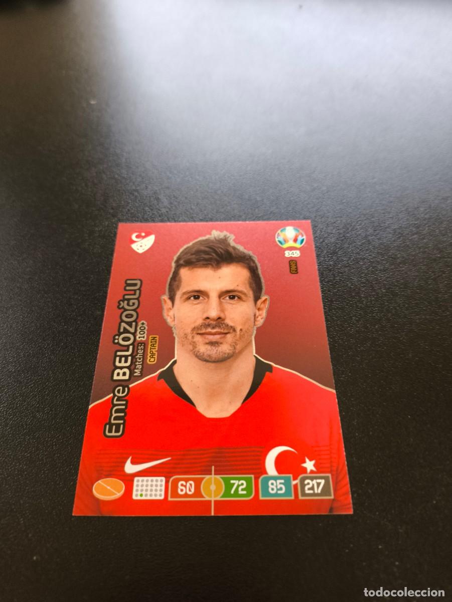 Cromos de F&uacute;tbol: 345 Emre Bel&ouml;zoğlu CAPTAIN TURQUIA TURKEY PANINI ADRENALYN XL EURO 2020 EUROCOPA NO LIGA ESTE