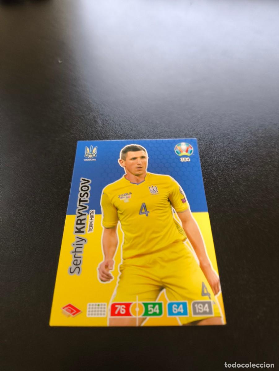 Football Stickers: 354 Serhiy Kryvtsov UCRANIA UKRAINE PANINI ADRENALYN XL EURO 2020 EUROCOPA NO LIGA ESTE