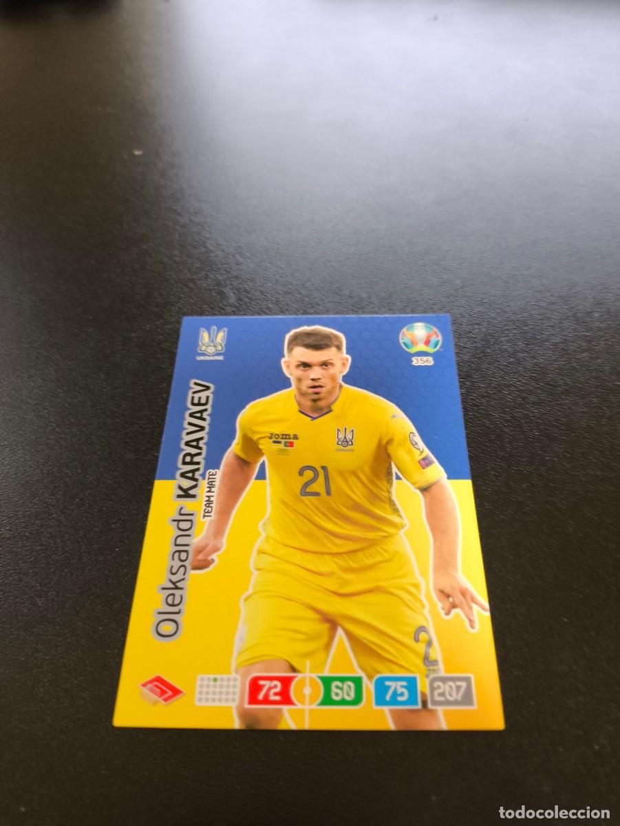 Cromos de F&uacute;tbol: 356 Oleksandr Karavaev UCRANIA UKRAINE PANINI ADRENALYN XL EURO 2020 EUROCOPA NO LIGA ESTE