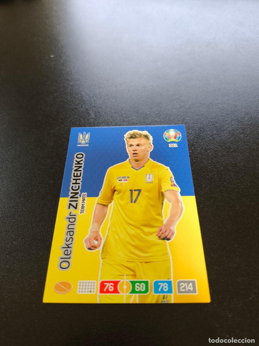 Cromos de F&uacute;tbol: 361 Oleksandr Zinchenko UCRANIA UKRAINE PANINI ADRENALYN XL EURO 2020 EUROCOPA NO LIGA ESTE