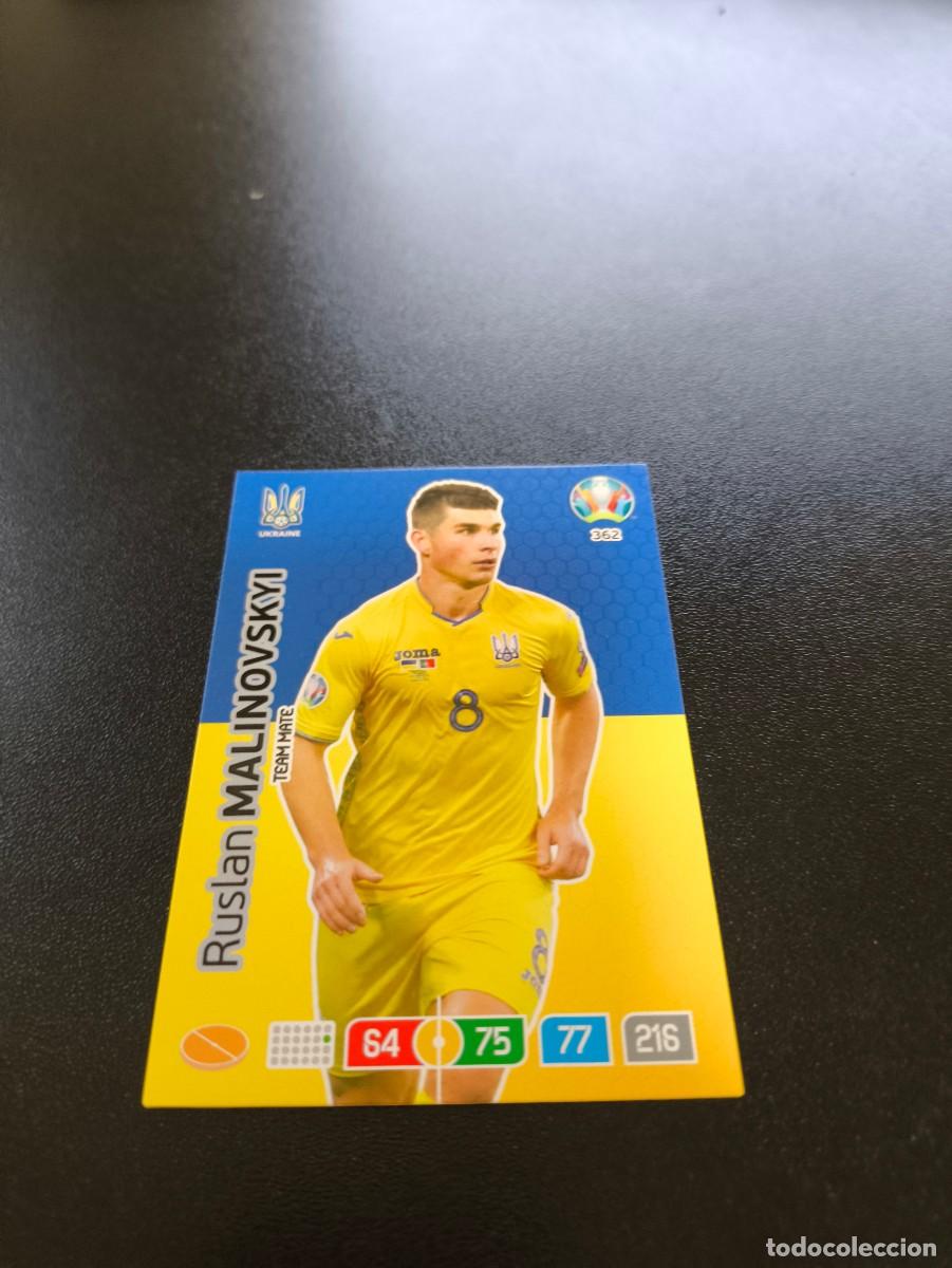 Cromos de F&uacute;tbol: 362 Ruslan Malinovskyi UCRANIA UKRAINE PANINI ADRENALYN XL EURO 2020 EUROCOPA NO LIGA ESTE
