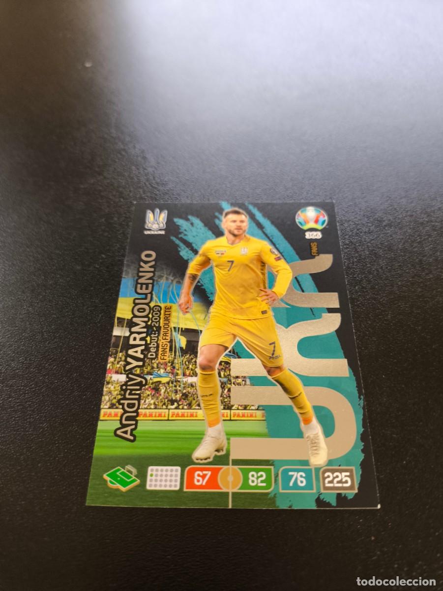 Cromos de F&uacute;tbol: 366 Yarmolenko Fans' Favourite UCRANIA UKRAINE PANINI ADRENALYN XL EURO 2020 EUROCOPA NO LIGA ESTE