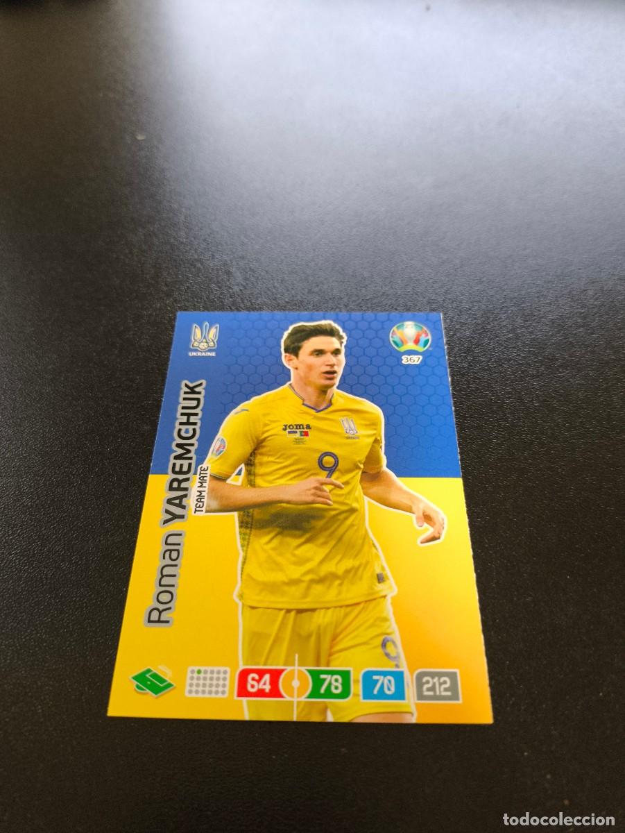Cromos de F&uacute;tbol: 367 Roman Yaremchuk UCRANIA UKRAINE PANINI ADRENALYN XL EURO 2020 EUROCOPA NO LIGA ESTE