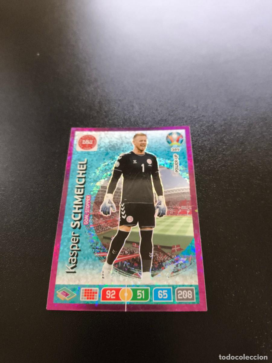 Cromos de F&uacute;tbol: 389 Kasper Schmeichel DINAMARCA GOAL STOPPER PANINI ADRENALYN XL EURO 2020 EUROCOPA NO LIGA ESTE