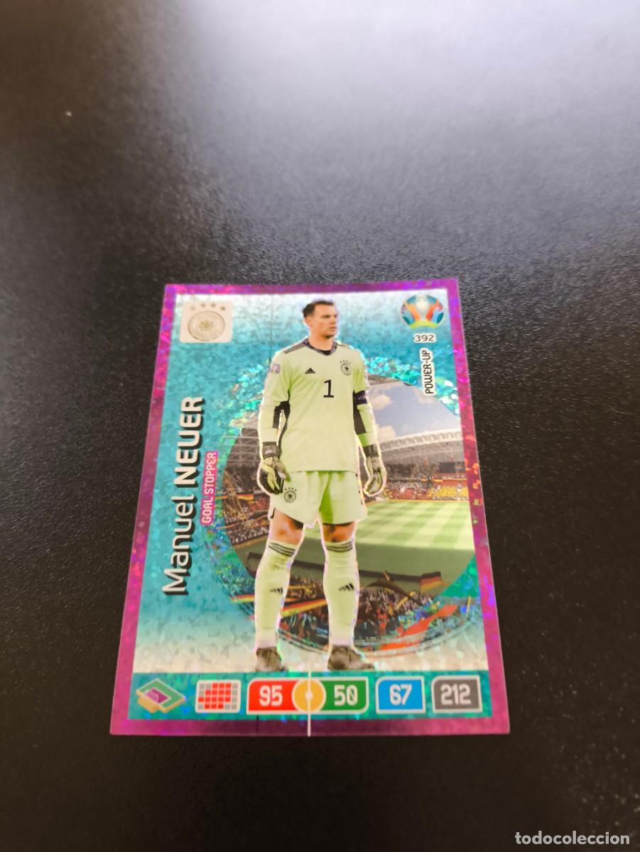 Cromos de F&uacute;tbol: 392 Manuel Neuer ALEMANIA GERMANY GOAL STOPPER PANINI ADRENALYN XL EURO 2020 NO LIGA ESTE