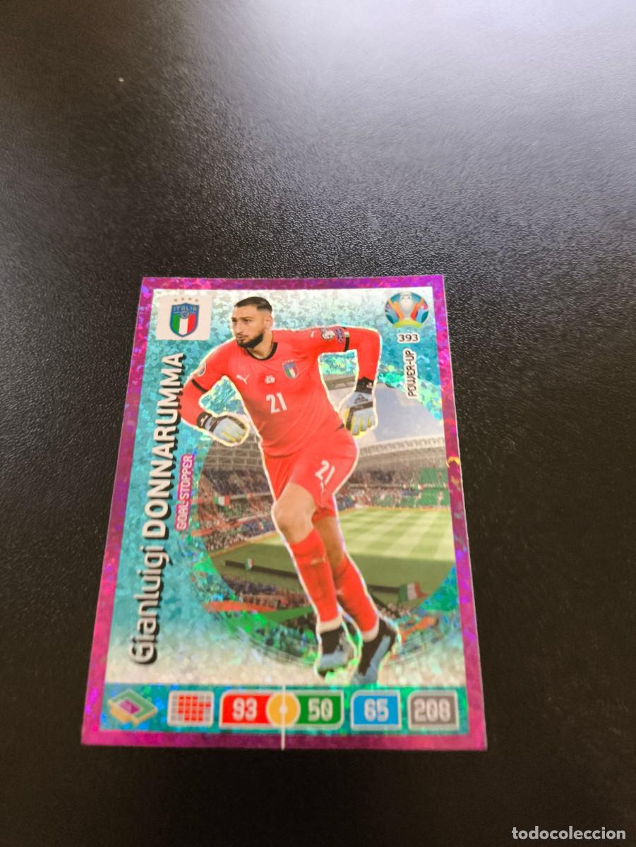 Cromos de F&uacute;tbol: 393 Gianluigi Donnarumma ITALIA ITALY GOAL STOPPER PANINI ADRENALYN XL EURO 2020 NO LIGA ESTE