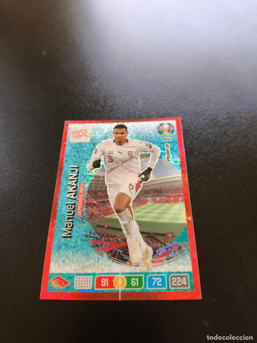Cromos de F&uacute;tbol: 404 Manuel Akanji SUIZA SWITZERLAND DEFENSIVE ROCK PANINI ADRENALYN XL EURO 2020 NO LIGA ESTE