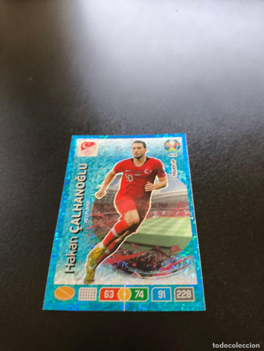 Cromos de F&uacute;tbol: 414 Hakan &Ccedil;alhanoğlu TURQUIA TURKEY KEY PLAYER PANINI ADRENALYN XL EURO 2020 NO LIGA ESTE