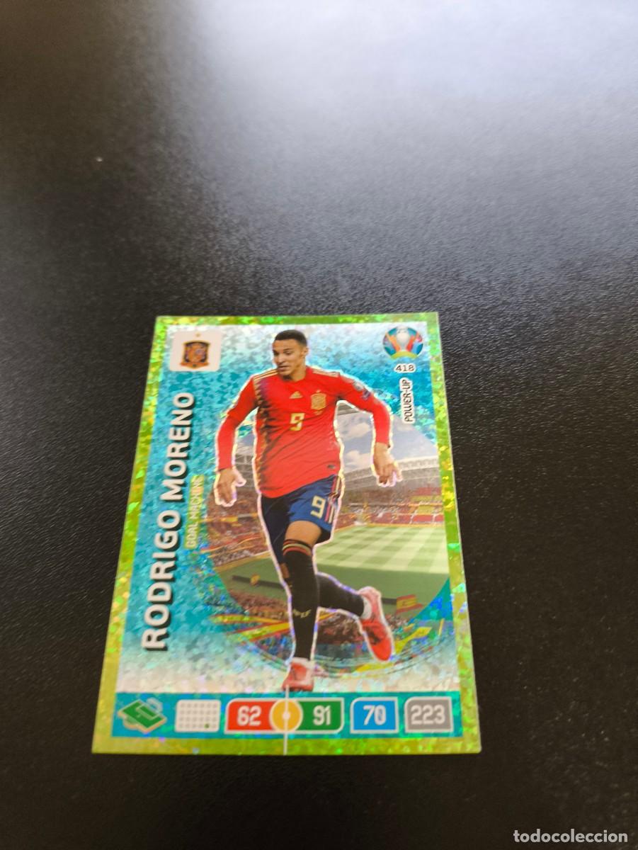 Cromos de F&uacute;tbol: 418 Rodrigo Moreno ESPA&Ntilde;A SPAIN VALENCIA GOAL MACHINE PANINI ADRENALYN XL EURO 2020 NO LIGA ESTE