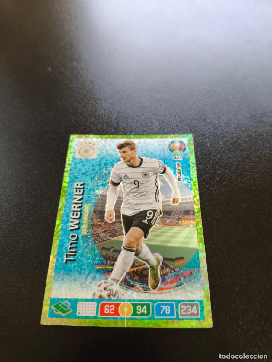 Cromos de F&uacute;tbol: 421 Timo Werner ALEMANIA GERMANY GOAL MACHINE PANINI ADRENALYN XL EURO 2020 NO LIGA ESTE