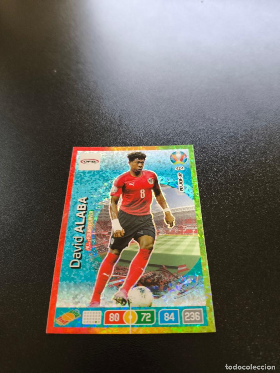 Cromos de F&uacute;tbol: 424 David Alaba AUSTRIA REAL MADRID All-round Player PANINI ADRENALYN XL EURO 2020 NO LIGA ESTE