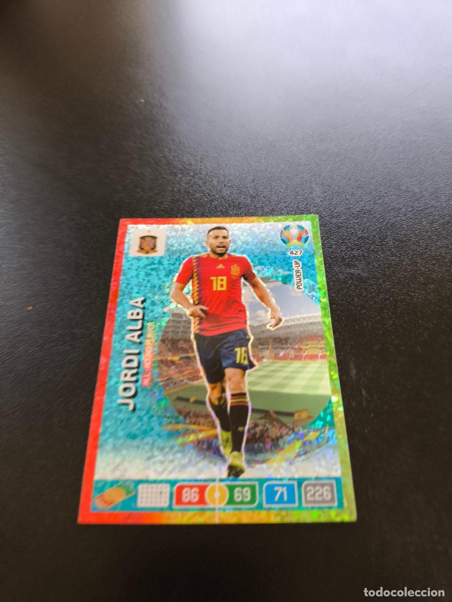 Cromos de F&uacute;tbol: 427 Jordi Alba ESPA&Ntilde;A SPAIN BARCELONA All-round Player PANINI ADRENALYN XL EURO 2020 NO LIGA ESTE