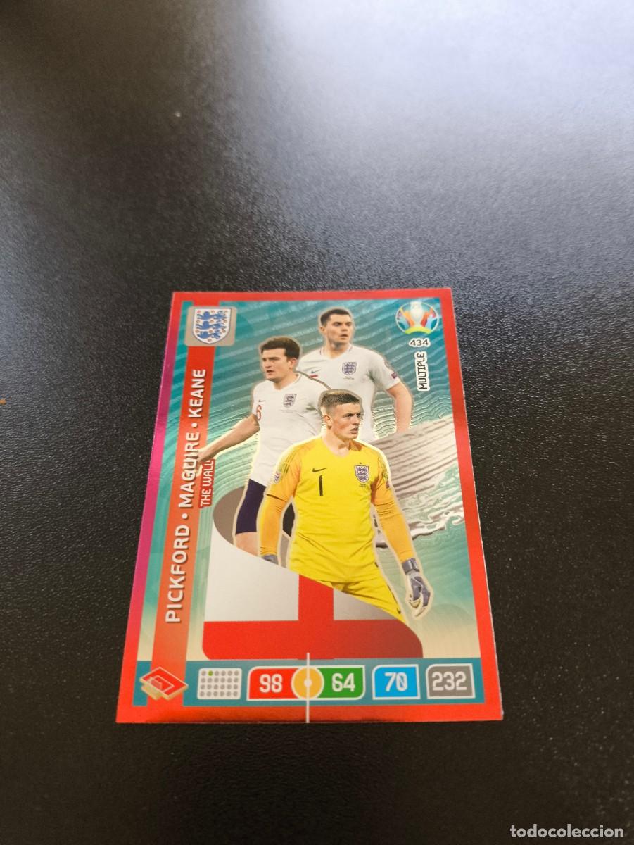 Cromos de F&uacute;tbol: 434 Pickford Maguire Keane INGLATERRA ENGLAND MULTIPLE PANINI ADRENALYN XL EURO 2020 NO LIGA ESTE