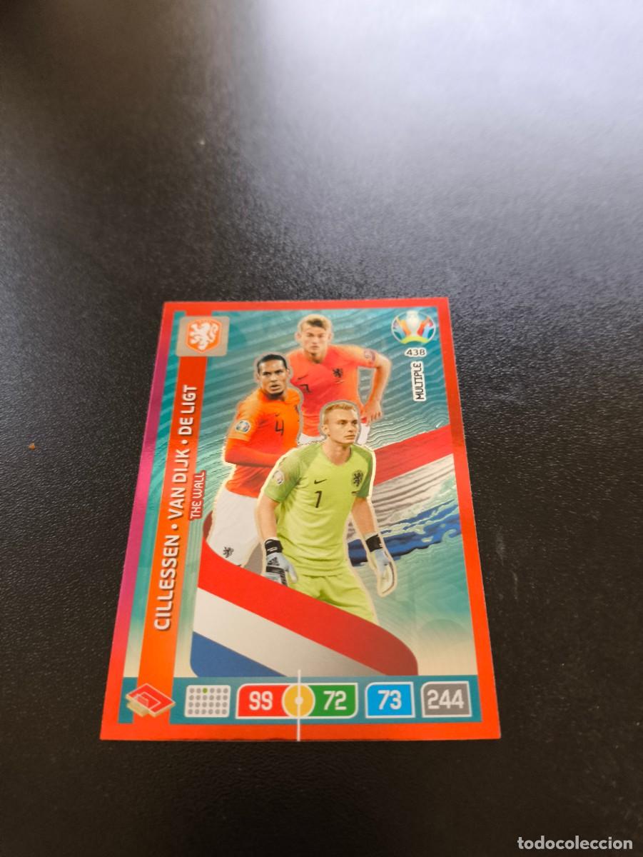 Cromos de F&uacute;tbol: 438 Cillessen van Dijk Matthijs NETHERLANDS MULTIPLE PANINI ADRENALYN XL EURO 2020 NO LIGA ESTE