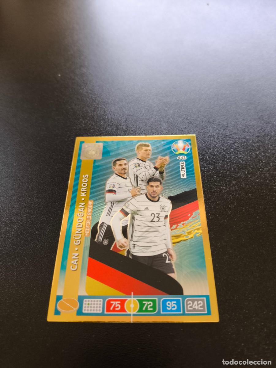 Cromos de F&uacute;tbol: 443 Can Gundogan Toni Kroos ALEMANIA GERMANY MULTIPLE PANINI ADRENALYN XL EURO 2020 NO LIGA ESTE