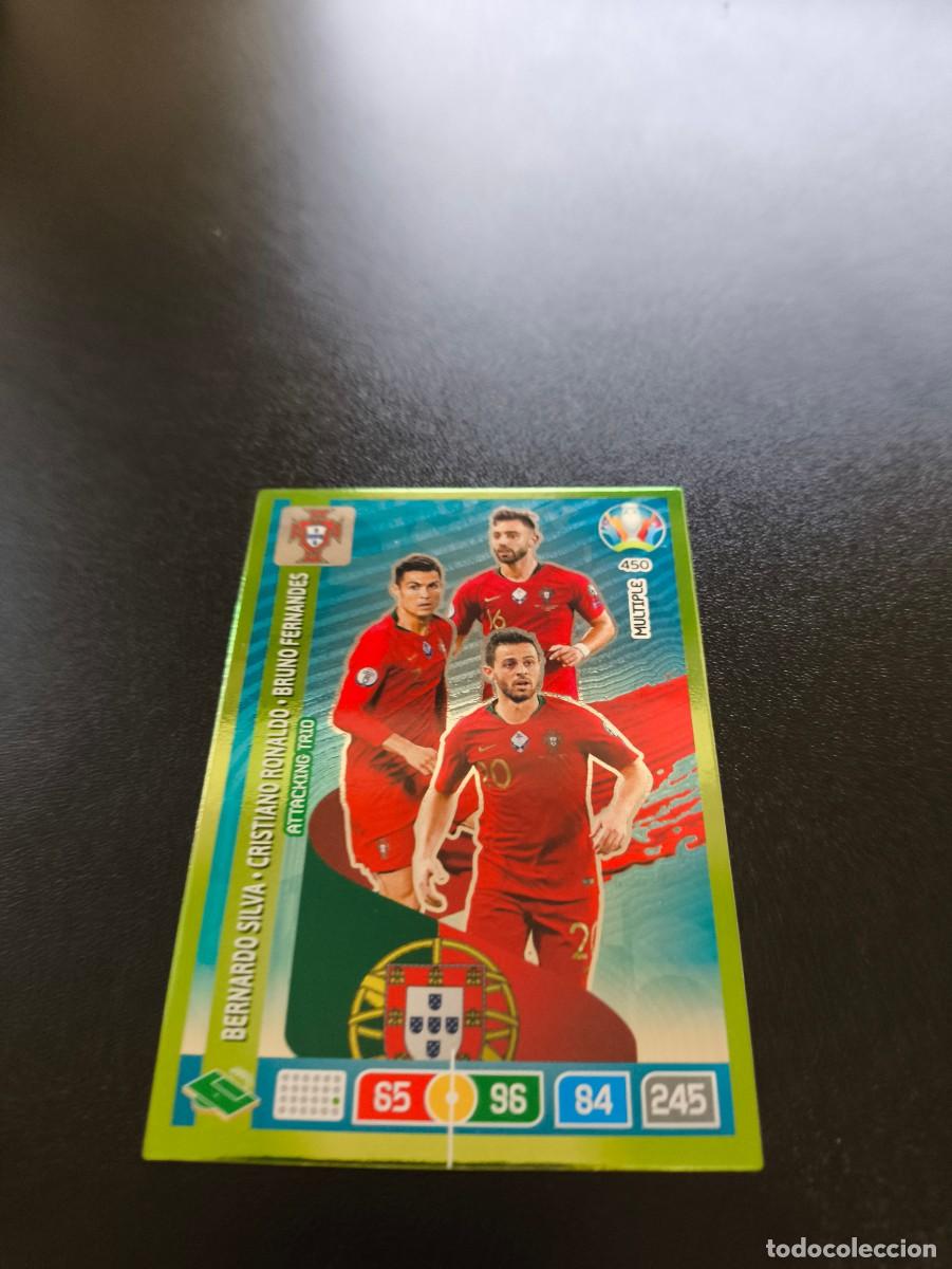 Cromos de F&uacute;tbol: 450 Silva Cristiano Ronaldo Bruno PORTUGAL MULTIPLE PANINI ADRENALYN XL EURO 2020 NO LIGA ESTE