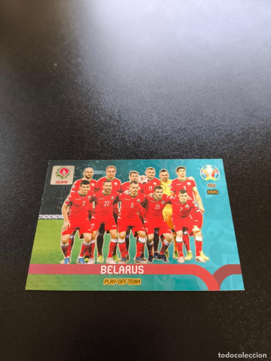 Cromos de F&uacute;tbol: 452 Belarus BIELORUSIA EQUIPO Play-off Team PANINI ADRENALYN XL EURO 2020 NO LIGA ESTE