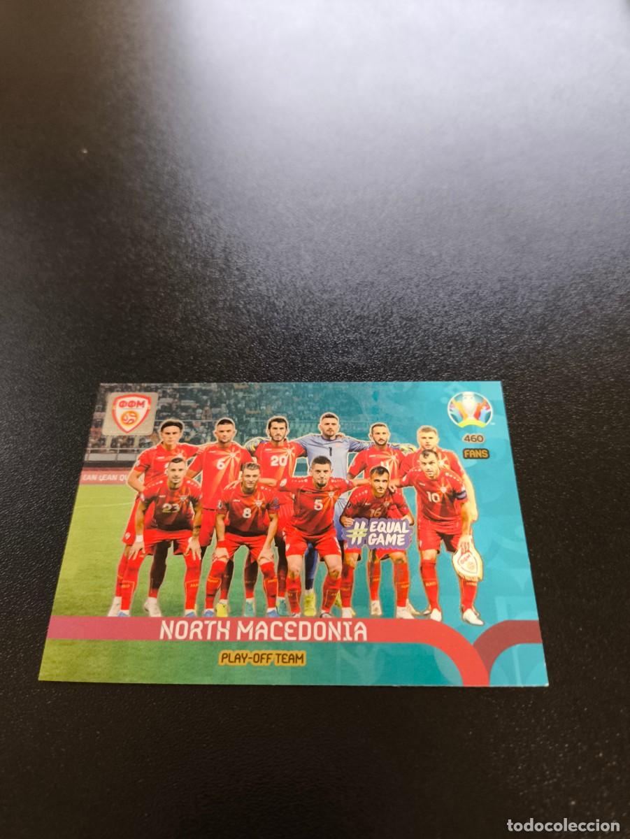 Cromos de F&uacute;tbol: 460 North Macedonia DEL NORTE EQUIPO Play-off Team PANINI ADRENALYN XL EURO 2020 NO LIGA ESTE
