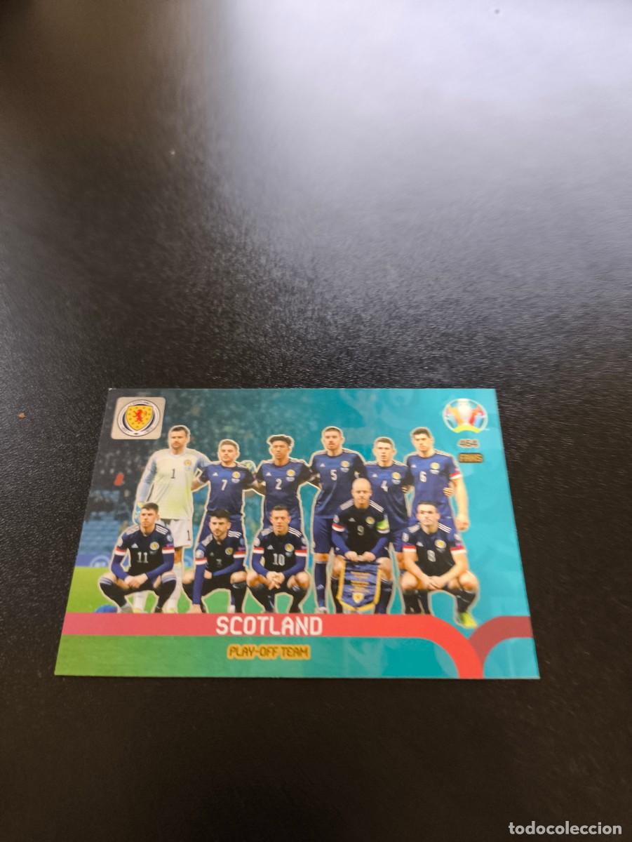Cromos de F&uacute;tbol: 464 ESCOCIA SCOTLAND EQUIPO Play-off Team PANINI ADRENALYN XL EURO 2020 NO LIGA ESTE