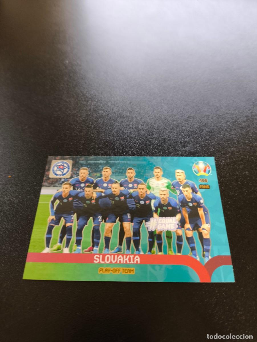 Cromos de F&uacute;tbol: 466 SLOVAKIA ESLOVAQUIA EQUIPO Play-off Team PANINI ADRENALYN XL EURO 2020 NO LIGA ESTE