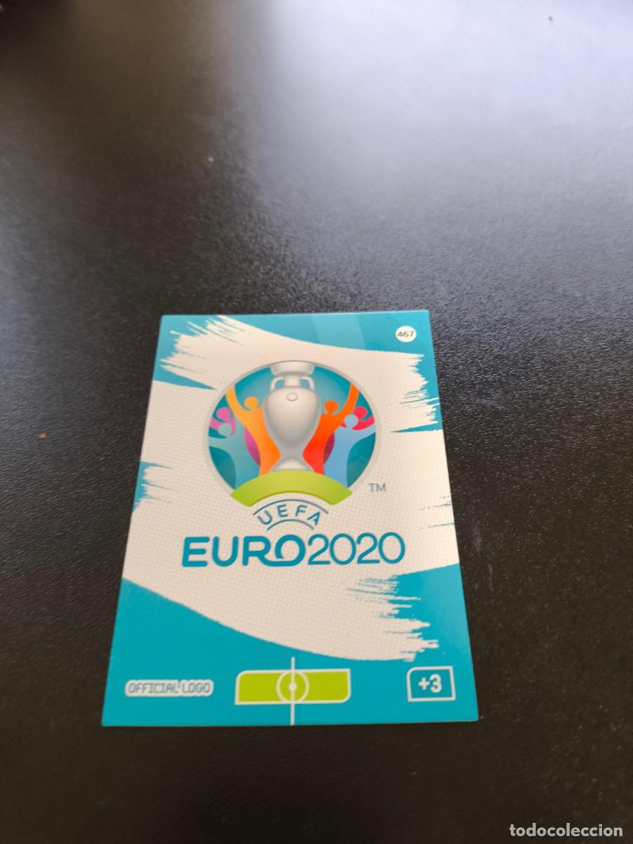 Cromos de F&uacute;tbol: 467 LOGO OFICIAL Official Logo PANINI ADRENALYN XL EURO 2020 NO LIGA ESTE