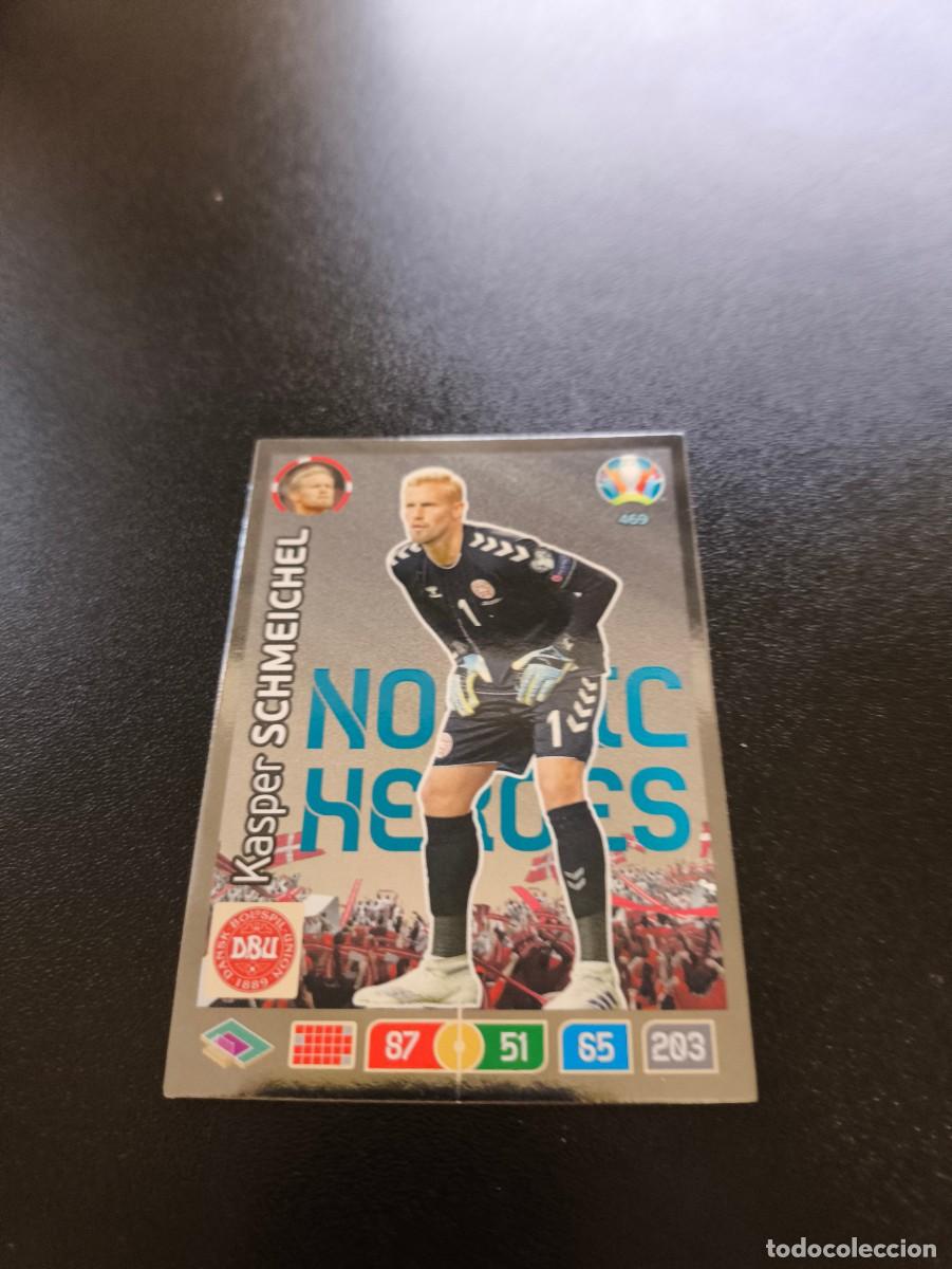 Cromos de F&uacute;tbol: 469 Kasper Schmeichel DINAMARCA DENMARK NORDIC HEROES PANINI ADRENALYN XL EURO 2020 NO LIGA ESTE