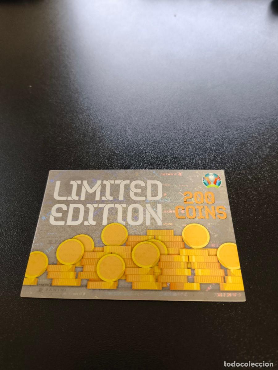 Cromos de F&uacute;tbol: 150 COINS LIMITED EDITION LIMITADA PANINI ADRENALYN XL EURO 2020 NO LIGA ESTE