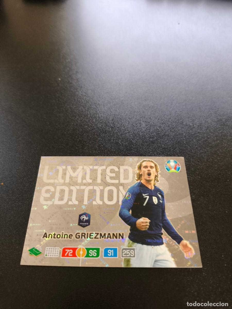 Cromos de F&uacute;tbol: Antoine Griezmann FRANCIA FRANCE LIMITED EDITION LIMITADA PANINI ADRENALYN XL EURO 2020 NO LIGA ESTE