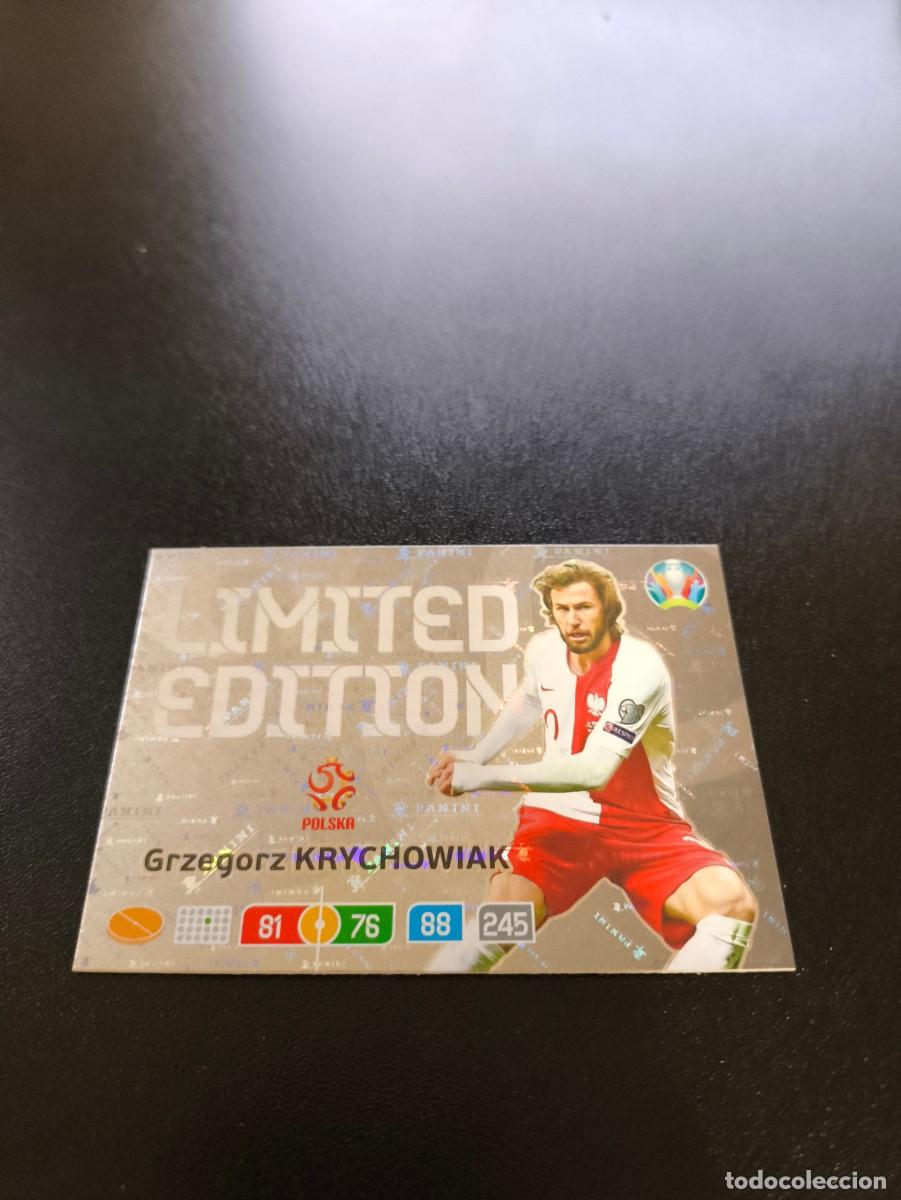 Football Stickers: Grzegorz Krychowiak POLAND POLONIA LIMITED EDITION LIMITADA PANINI ADRENALYN XL EURO 2020 NO LIGA