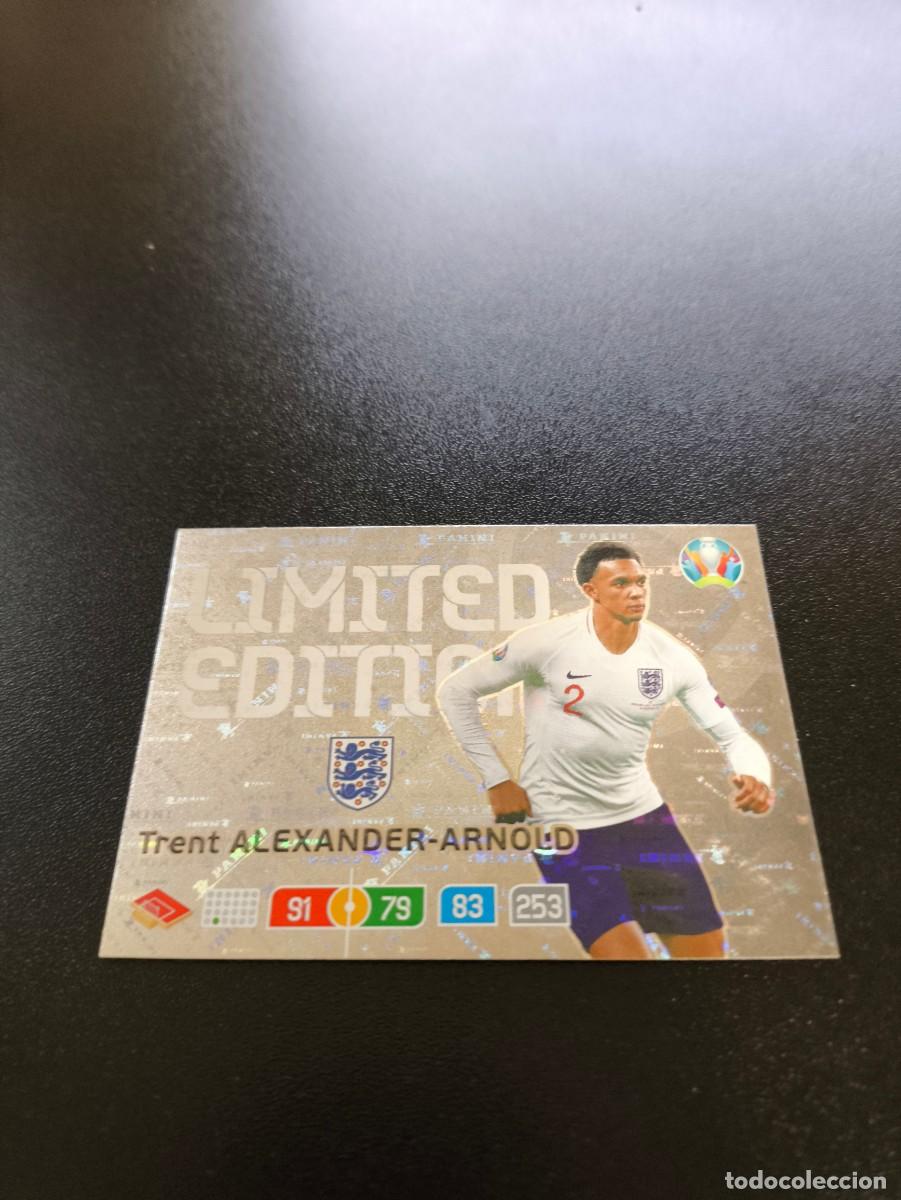 Football Stickers: Trent Alexander-Arnold ENGLAND MADRID LIMITED EDITION LIMITADA PANINI ADRENALYN XL EURO 2020 NO LIGA