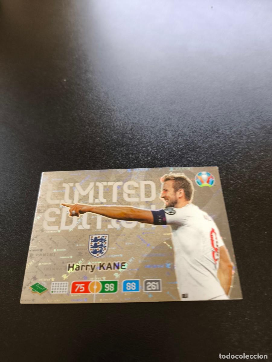 Cromos de F&uacute;tbol: Harry Kane ENGLAND INGLATERRA LIMITED EDITION LIMITADA PANINI ADRENALYN XL EURO 2020 NO LIGA