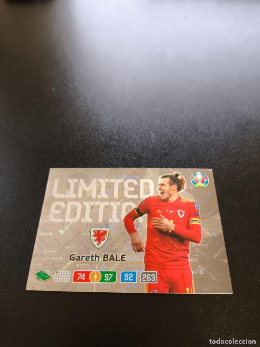 Cromos de F&uacute;tbol: Gareth Bale WALES GALES REAL MADRID LIMITED EDITION LIMITADA PANINI ADRENALYN XL EURO 2020 N LIGA